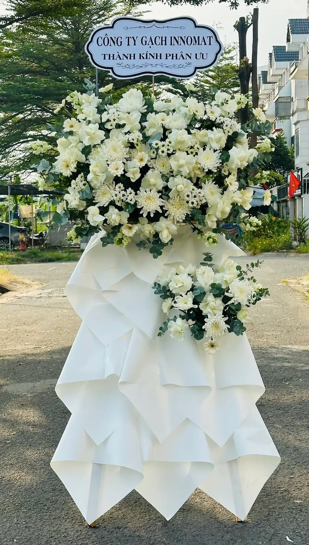 Hoa chia buồn