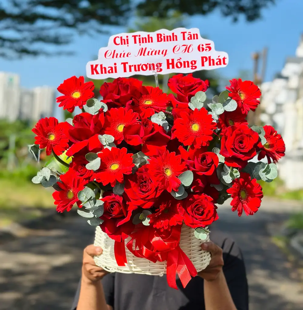 Giỏ hoa